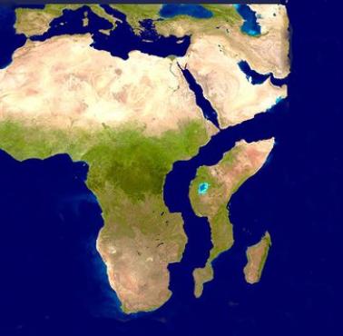 Tak ma wyglądać Afryka za 50 mln lat