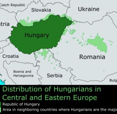 Mniejszość węgierska w ościennych państwach