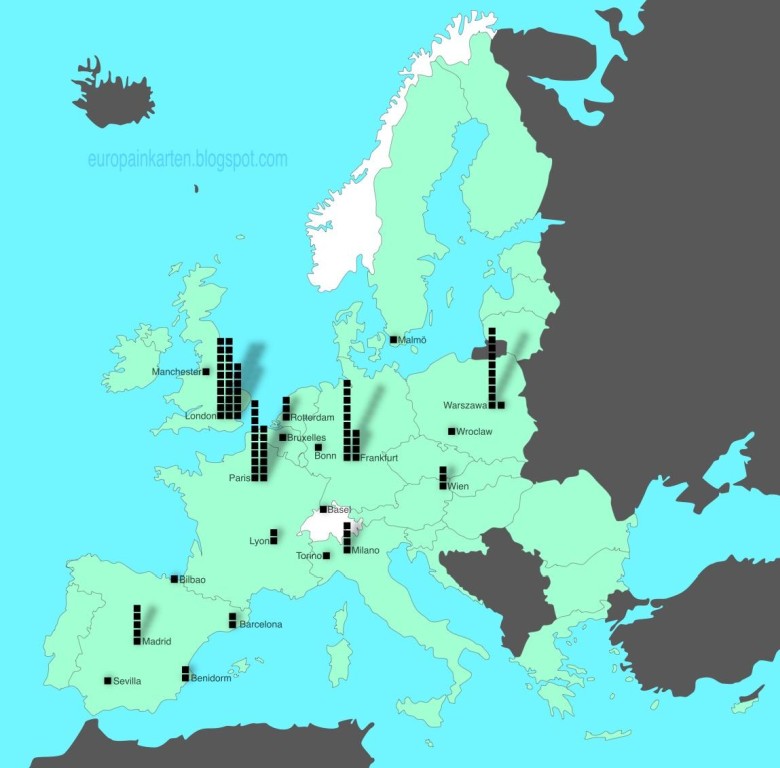 Drapacze chmur w Unii Europejskiej