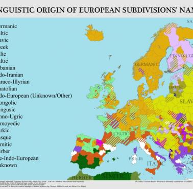 Językowe i ich pochodzenie w Europie