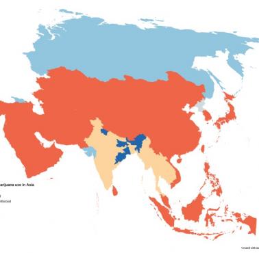 Legalność marihuany w Azji