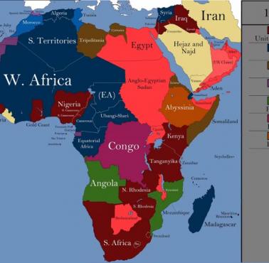 Afryka w 1930 roku