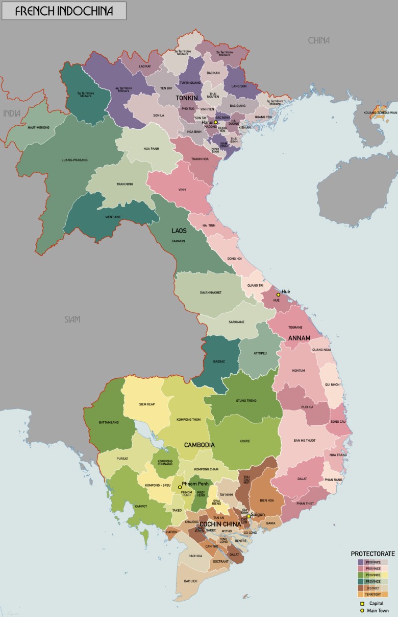 Francuskie Indochiny, 1937