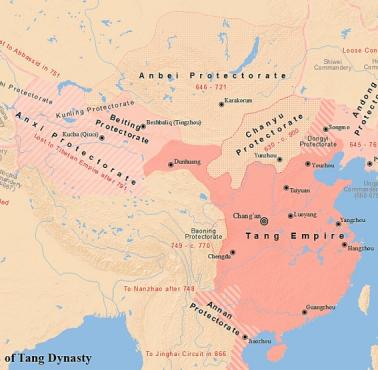 Protektoraty chińskie w czasach dynastii Tang
