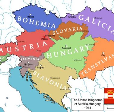Austro-Węgry w 1914 roku
