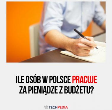 Ile osób w Polsce pracuje za pieniądze z budżetu?