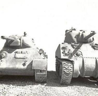 Porównanie czołgów T-34 i M4 Sherman