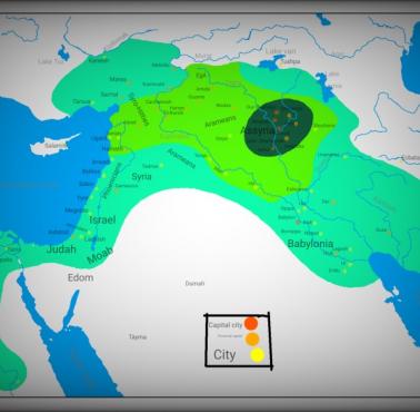 Mapa Asyrii