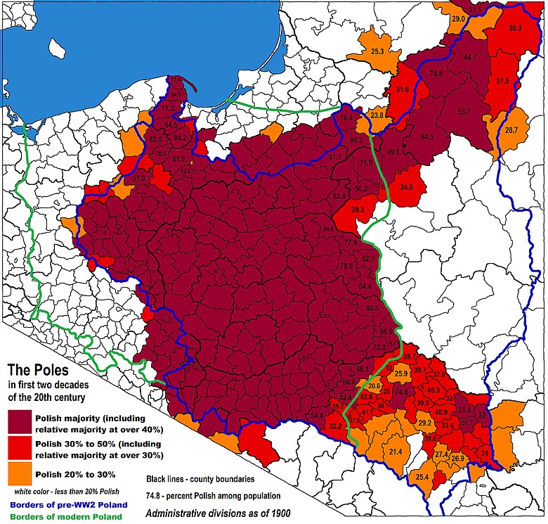 Etniczni Polacy w 1939 roku
