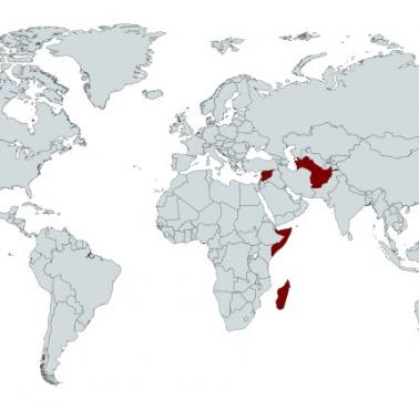 Kraje, które wymagają wizy od wszystkich cudzoziemców
