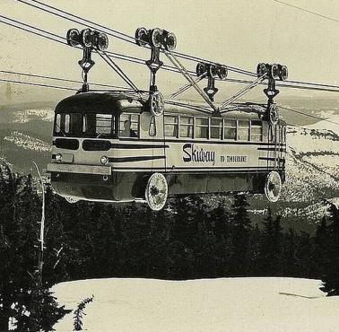 Skiway, Mt. Hood, Oregon, 1956