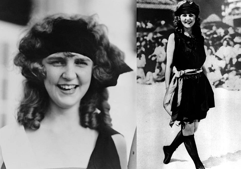 Pierwsza Miss Ameryka 16-letnia Margaret Gorman (155 cm, 49 kg, wymiary 75-62-80 cm), 1921