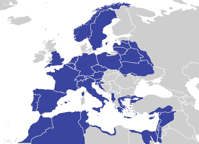 Kraje europejskie, które były kiedykolwiek kontrolowane przez Francuzów