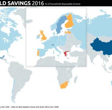 Oszczędności gospodarstw domowych 2016