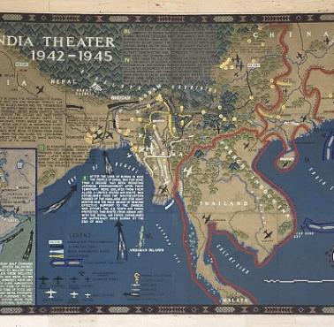 II wojna w Azji południowo-wschodniej (Chiny-Birma-Indie), 1942-45