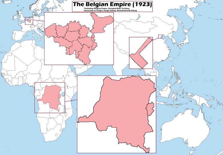 Kolonie belgijskie w 1923 roku