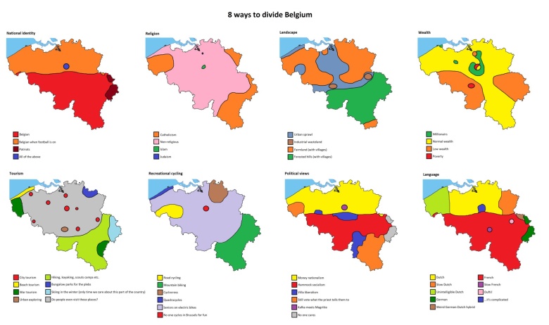 8 sposobów na podzielenie Belgii