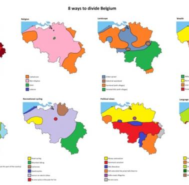 8 sposobów na podzielenie Belgii