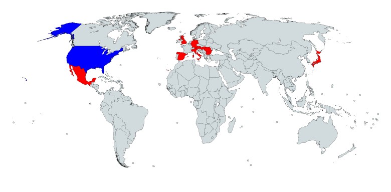 Kraje, którym USA wypowiedziały wojnę