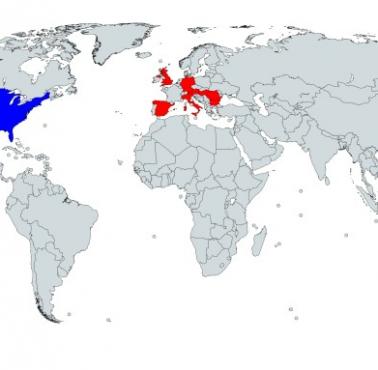 Kraje, którym USA wypowiedziały wojnę
