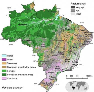 Wykorzystanie ziemi w Brazylii