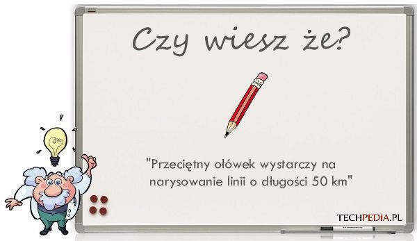 Przeciętny ołówek.