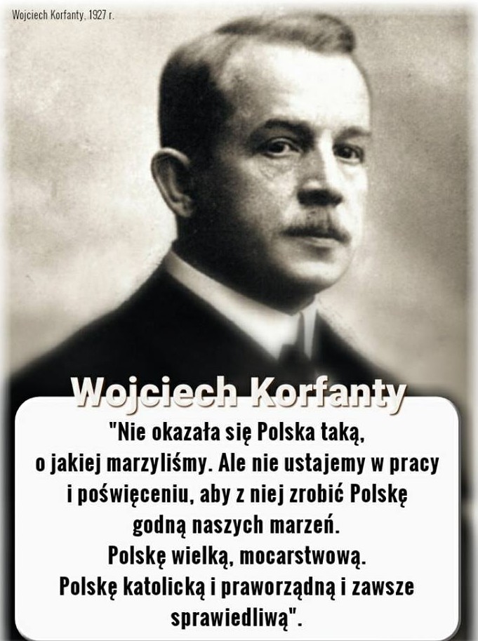 Wojciech Korfanty - polski działacz narodowy na Górnym Śląsku, przywódca powstań śląskich