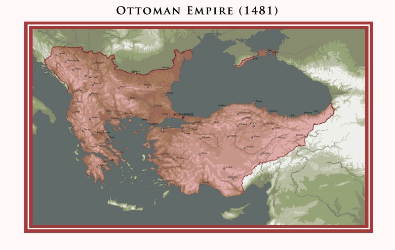 Imperium osmańskie za panowania Mehmeda II, 1481