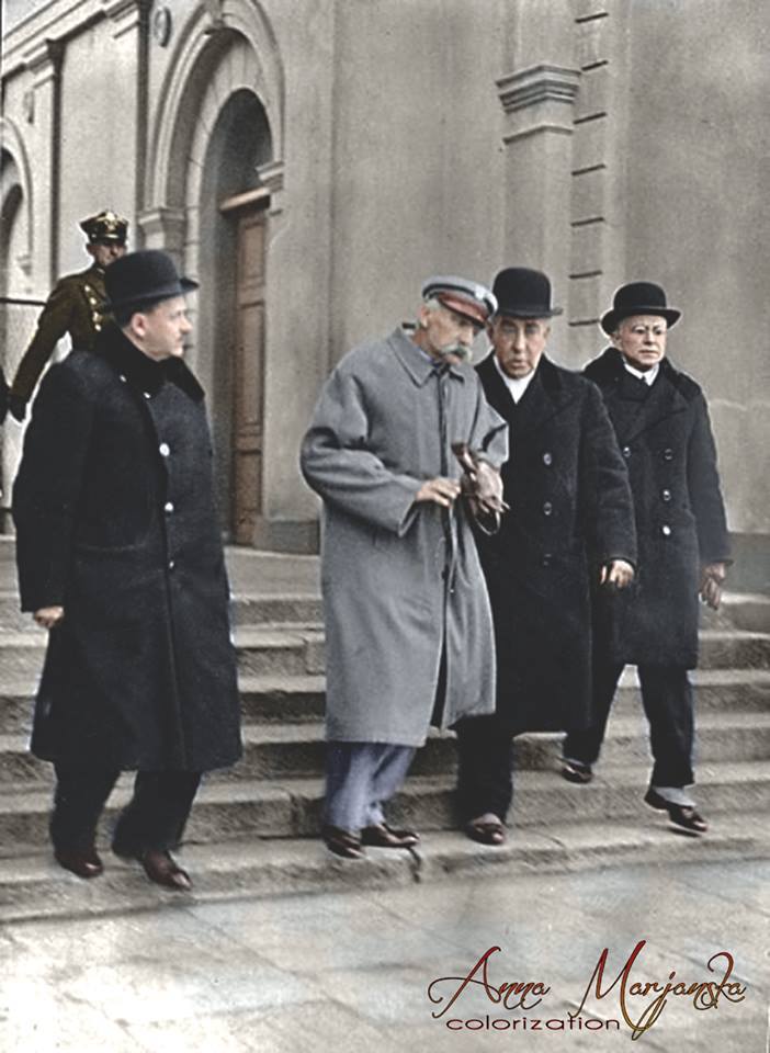 Prawdopodobnie ostatnie zdjęcie Marszałka Piłsudskiego, 21.03.1935