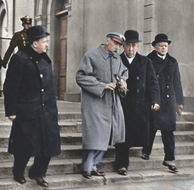 Prawdopodobnie ostatnie zdjęcie Marszałka Piłsudskiego, 21.03.1935