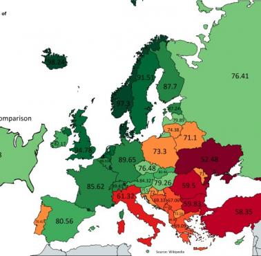 Dostęp do internetu w Europie i USA