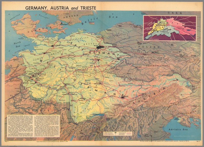 Niemcy, Austria, Triest, 1954