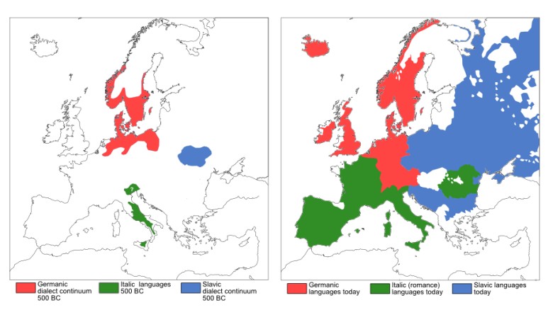 Ostatnia masowa zmiana językowa w Europie