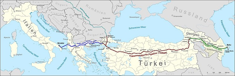 Gazociąg Transanatolijski (TANAP)