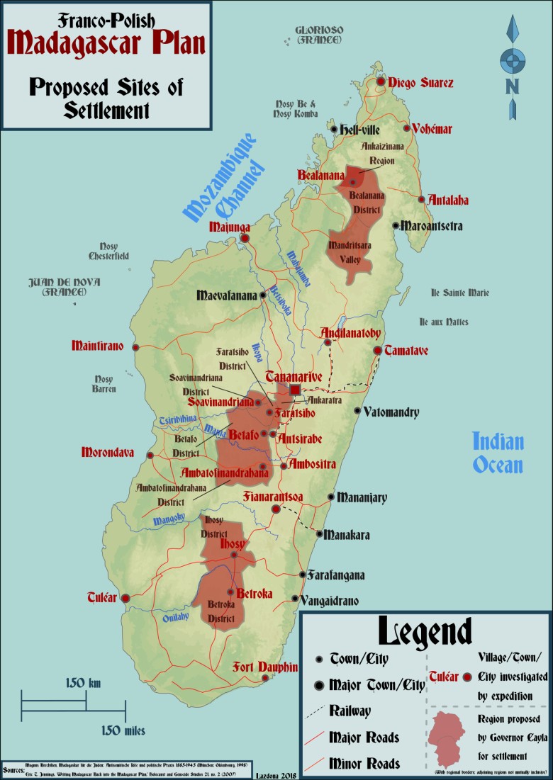 Francusko-polski plan z 1937 r. mający na celu przesiedlenie Żydów na Madagaskar