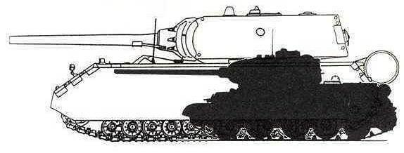 Prototyp superciężkiego czołgu niemieckiego Pz.Kpfw. VIII Maus oraz masowo produkowanego sowieckiego T-34-85