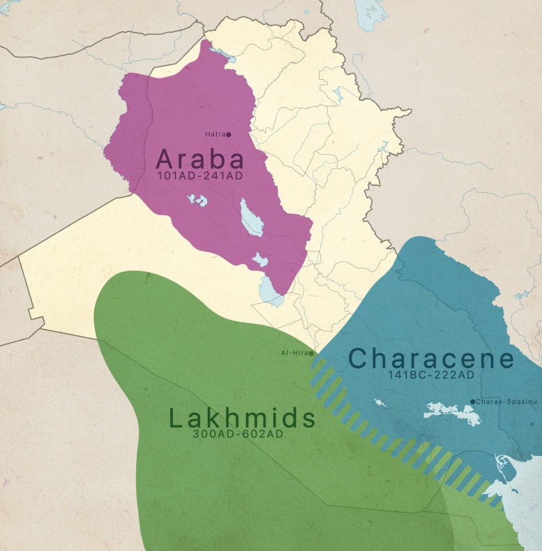 Królestwa arabskie w Iraku przed islamem w VI wieku