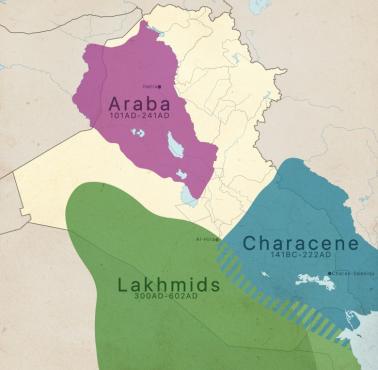 Królestwa arabskie w Iraku przed islamem w VI wieku