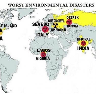 Największe katastrofy wywołane przez człowieka na świecie