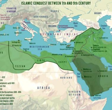 Islamskie podboje Afro-Eurazji między VII a IX wiekiem n.e.