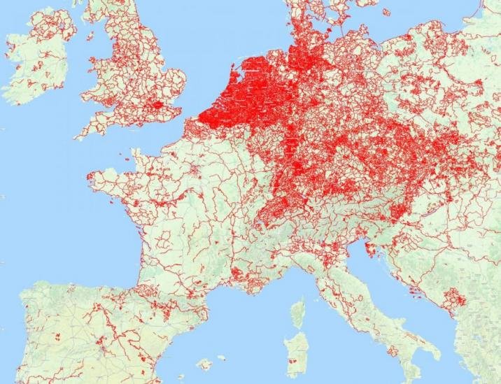 Ścieżki rowerowe w Europie