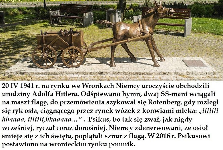 Osioł, który we Wronkach zepsuł urodziny kanclerza Niemiec, 1943