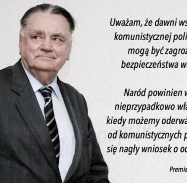 Jan Olszewski o wpływie bezpieki na polską politykę, 1992