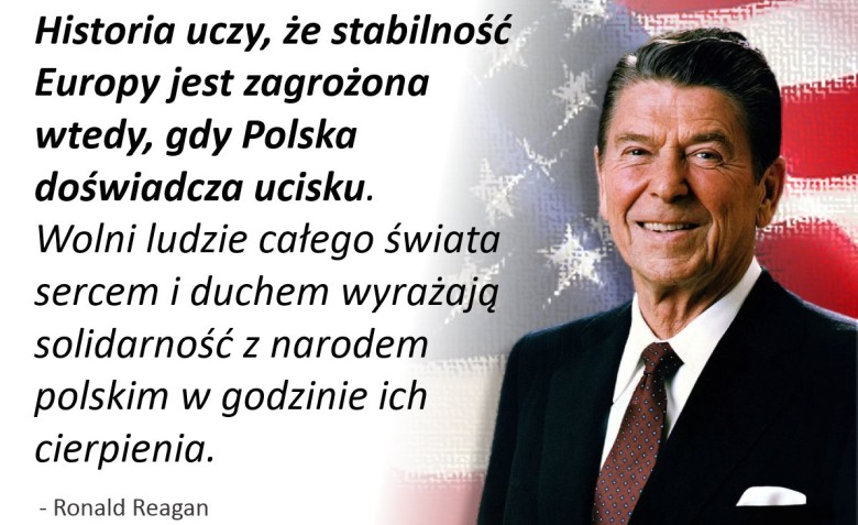 Ronald Reagan o Polsce