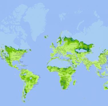 Obszary na świecie, które najlepiej nadają się do zamieszkania przez ludzi