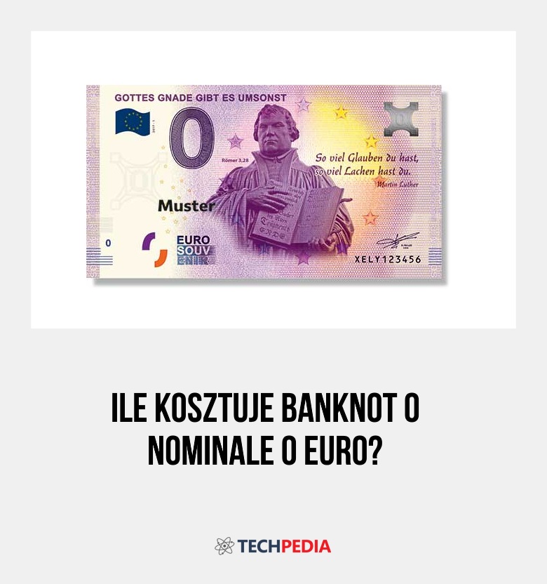 Ile kosztuje banknot o nominale 0 euro?