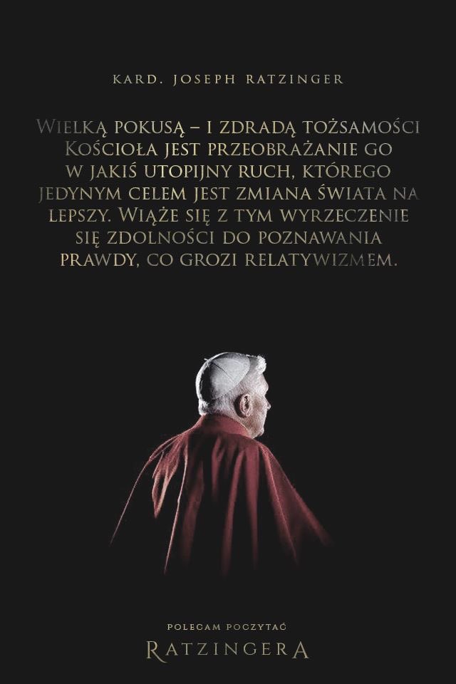 Benedykt XVI, łac. Benedictus XVI, właśc. Joseph Aloisius Ratzinger