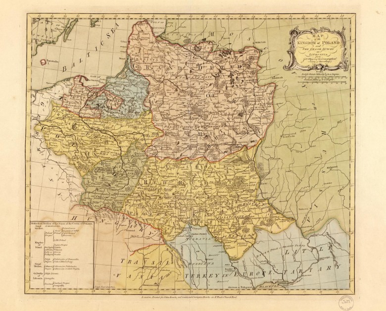 I RP (Unia Polski i Litwy) w 1770 roku