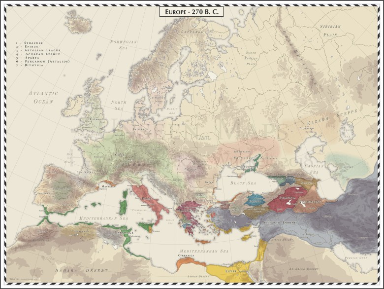 Europa - 270 p.n.e.