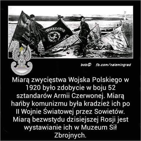 Po pogromie wojsk rosyjskich w 1920 roku ...